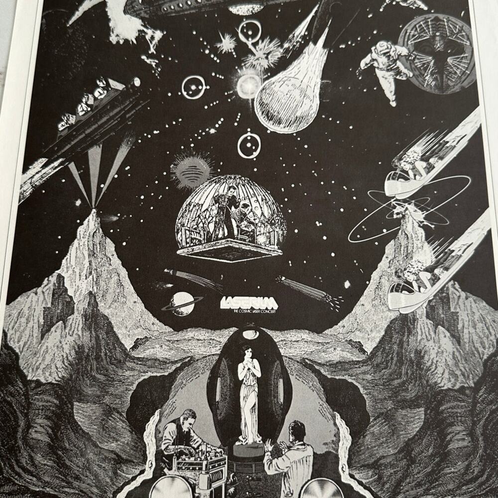 Tadanori Yokoo Sci-fi Illustration Poster Psychedelic Art Print ~ 260216-WH 955